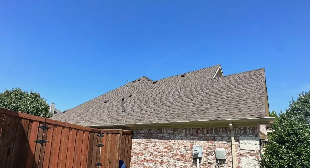 Completed roof replacement project in Orange